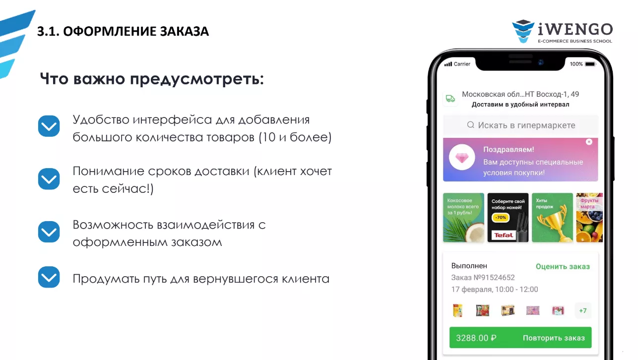 Погружение в E-grocery