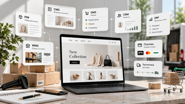 ИТ-архитектура E-commerce: какие системы нужны интернет-магазину и маркетплейсу